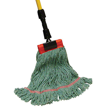 Starborne™ Small Looped-End Green Wet Mop, 5” Headband