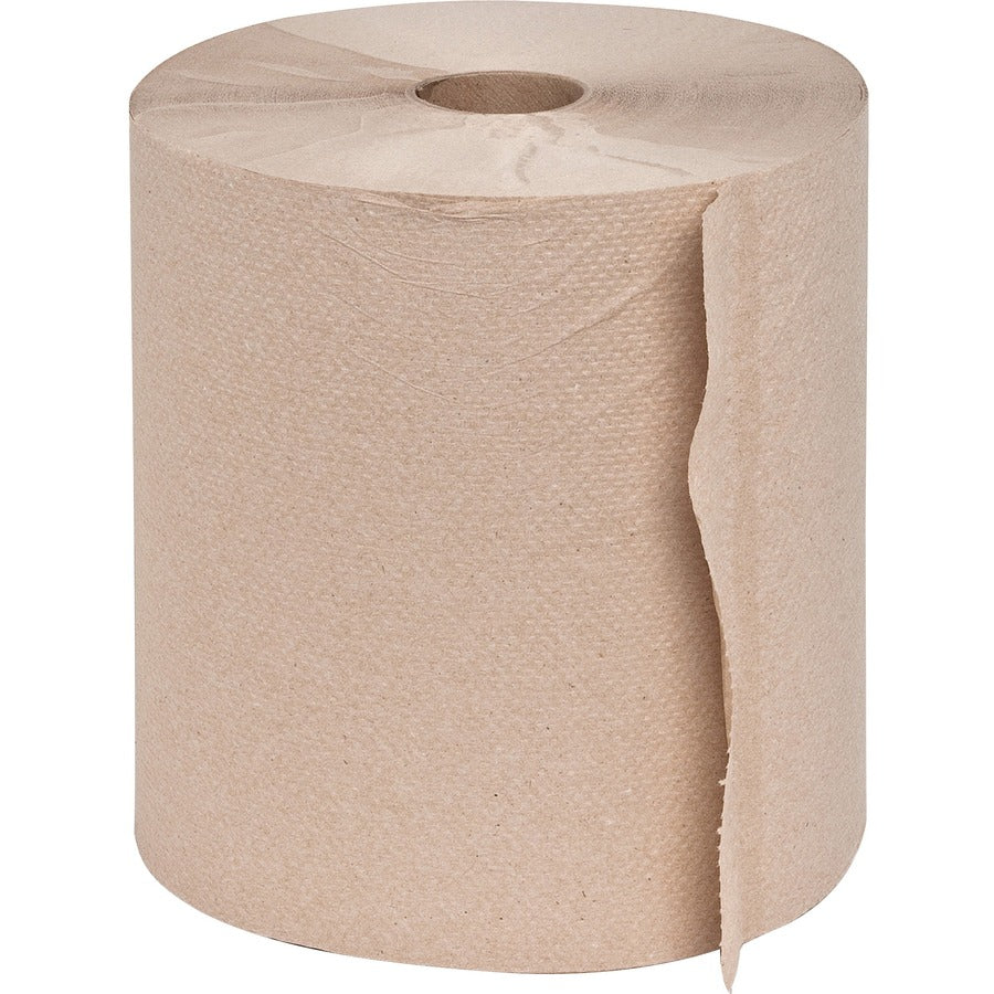 Genuine Joe Natural Hardwound Roll Towels 6ct