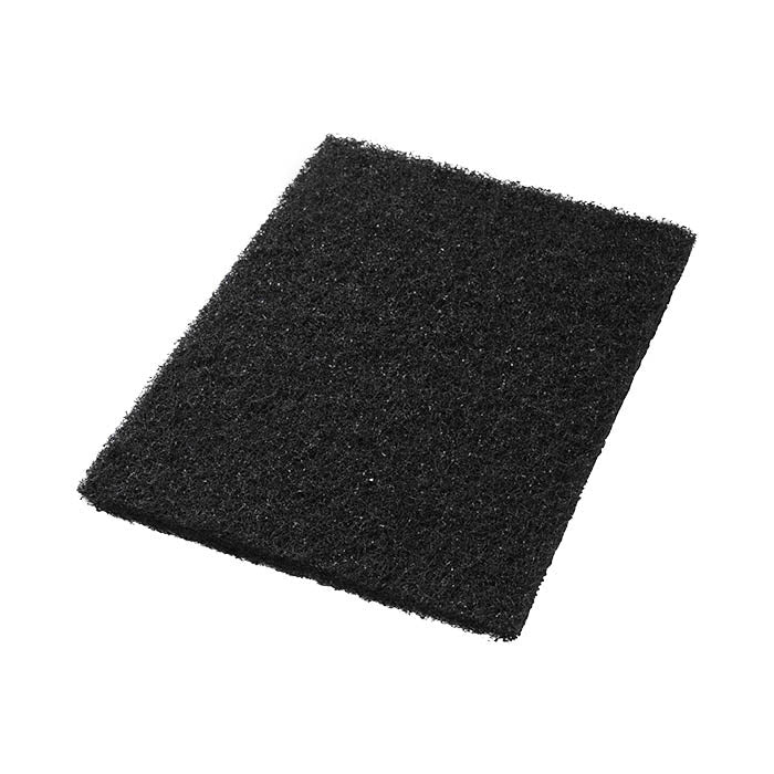 14"x20" Black Stripping Pad – Case of 5